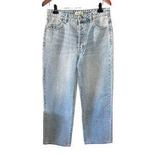 Revolve Rollas 8 Stevie relaxed jeans beach worn vintage blue straight denim